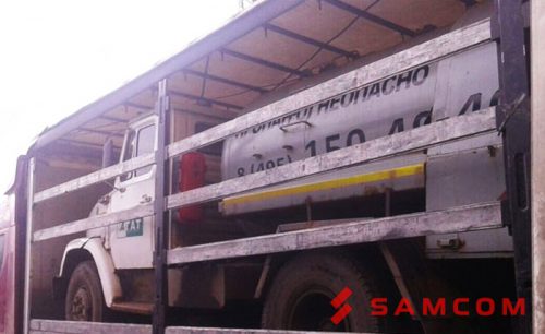 Перевозка газовоза — заправщика ЗИЛ в Казахстан