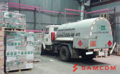Перевозка газовоза — заправщика ЗИЛ в Казахстан