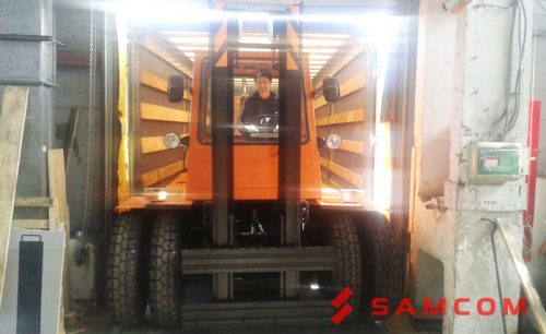 Перевозка погрузчика Frontcar в Атырау